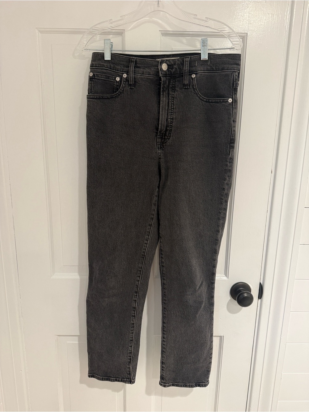 Madewell, “Perfect Vintage” Mid-Rise Women's Jeans - Washed Black, size 27